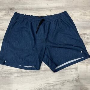 Zyia Active Blue Legend Shorts Running 7” Inseam Gym Mens Size XXL